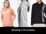 Bluza Adidas/Puma/Reebok 30 szt / 75 zł damska