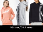 Bluza Adidas/Puma/Reebok 50 szt / 70 zł damska