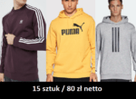 Bluza Adidas/Puma/Reebok 15 szt / 80 zł męska