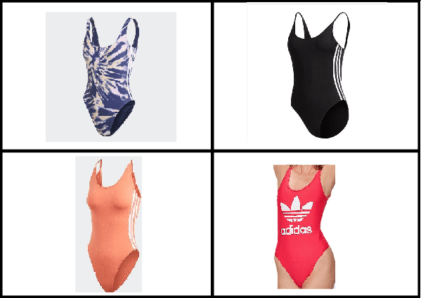 Kostium kąpielowy Adidas  10 szt/60 zł damskie